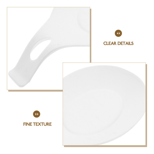 Cucharera De Silicona Para Utensilios De Cocina, Mármol, 4 U