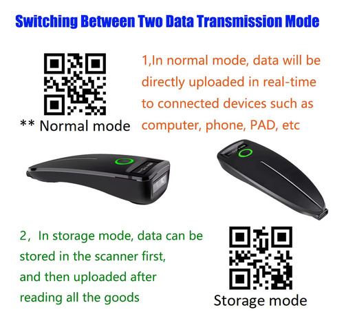 Leitor De Código De Barras Olpay Tdw7 Alfanumerico Bluetooth