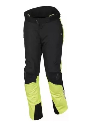 Pantalon Macna Iron Negro/amarillo