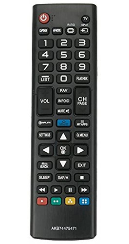 Nuevo Akb74475471 Reemplazo El Ajuste Remoto Para LG Tv 50l