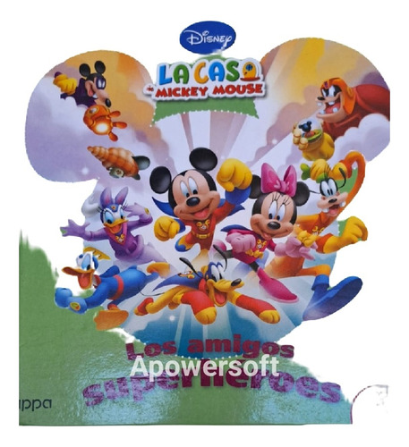 Aurojul-la Casa De Mickey Mouse Los Amigos Super Heroes