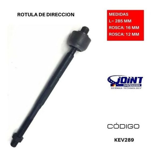 Rotula De Direccion Nissan Sentra 1990-1995