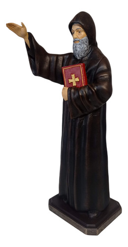 Estatua San Charbel Santo Impresión 3d Color Negro