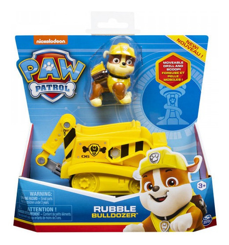 Grua De Patrulla Canina + Figura De Rubble