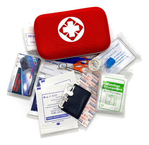 Kit De Primeros Auxilios De 44 Piezas, Kit De Emergencia Par