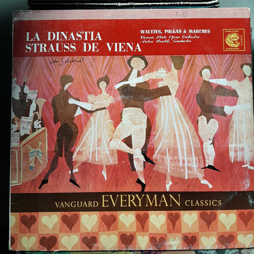 Vinilo Anton Paulik Orq Viena Dinastia Strauss En Viena Cl2