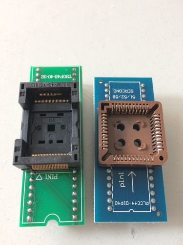 Imagen 9 de 10 de Programador // Eprom Rt809h // Full Pack 21 Adaptadores Nand