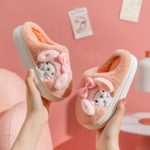 Pantuflas Algodón Antideslizantes Con Corona Linda Paraniños