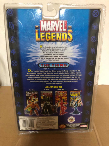 The Thing Fantastic Four Marvel Legends Series 2 Toybiz