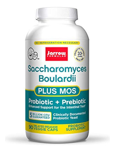 Jarrow Formulas Saccharomyces Boulardii + Mos 5 Mil Millones