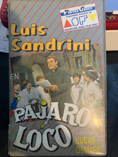 Pajaro Loco - Luis Sandrini - Vhs - Video