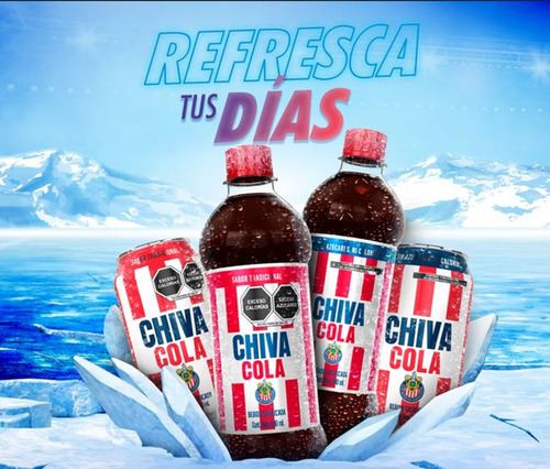 Bebida Chiva Cola 18 Botellas Sabor Tradicional De 600ml