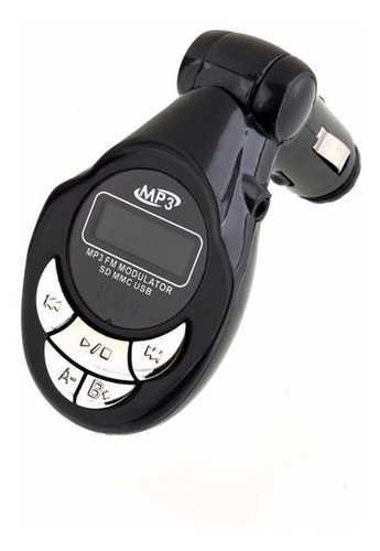Imagen 2 de 7 de Transmisor Fm Inalambrico Con Control Mp3 Usb Sd Aux 3.5 Mm