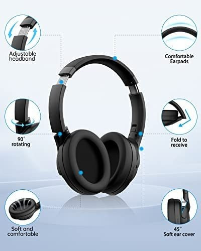 Picun Anc-05l Auriculares Con Cancelación Activa De Ruido, A