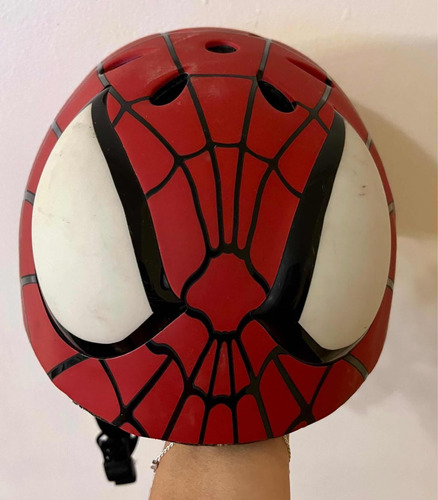 Casco Spiderman Hombre Araña Niño Usado