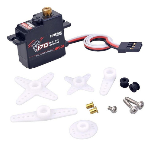 2 Actualización 17g Del Servomotor Del Servomotor De Rc,