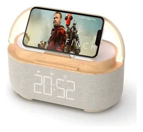 Reloj Despertador Inteligente Con Altavoces Bluetooth 5.0   