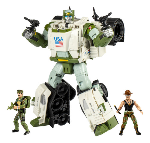Transformers Collab G.i. Joe X Autobot Kup Triple T Figura