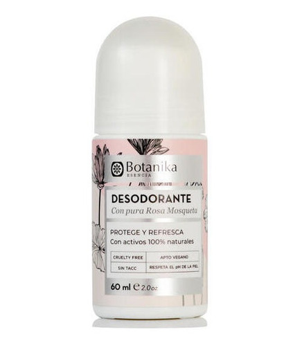 Desodorante Roll On Rosa Mosqueta Botanika 60 Ml