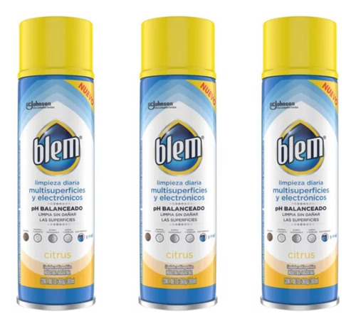 Blem Multisuperficies Y Electronicos Citrus 360ml X3 Unid