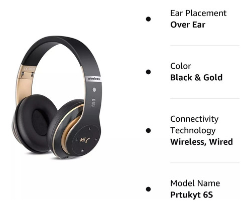Audifonos Diadema Inalambricos Bluetooth Con Mic