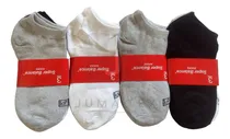 Comprar Docena Medias Soquetes Lisas Unisex Ropa Interior Por Mayor