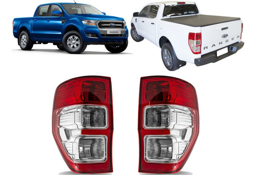 Juego Faros Traseros Ford Ranger 2018 2019 2020 2021 2022