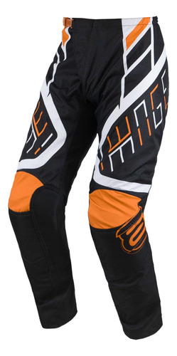 Calça Motocross Cross Asw Image Alpha Laranja Off Road Moto