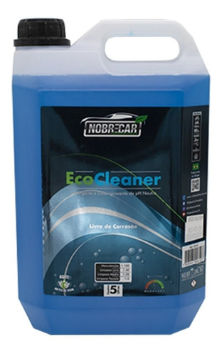Eco Cleaner Nobre Car Espuma Azul Blue Shampoo Desengraxante