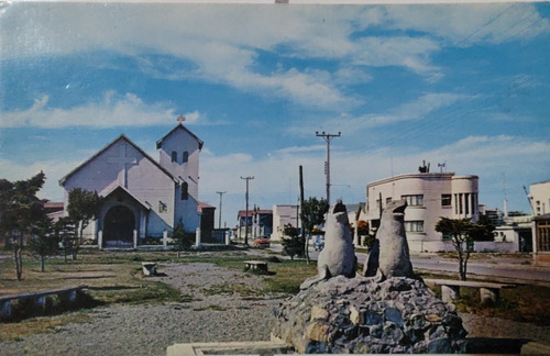 Foto Postal Punta Arenas Arenas Plaza Sampaio (ff394