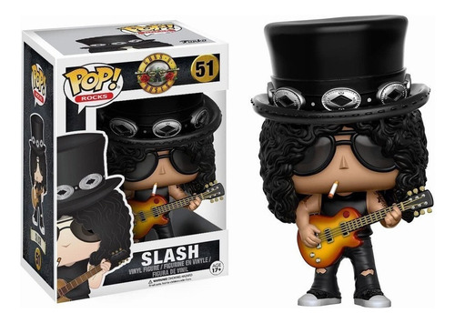 Figura De Acción Funko Pop Rocks: Slash 51