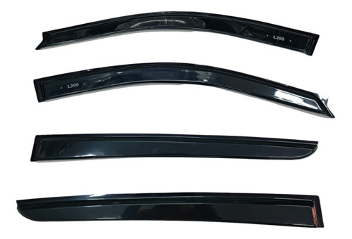 Tejas Negras Plasticas Mitsubishi L200 2008 -2012 Importadas