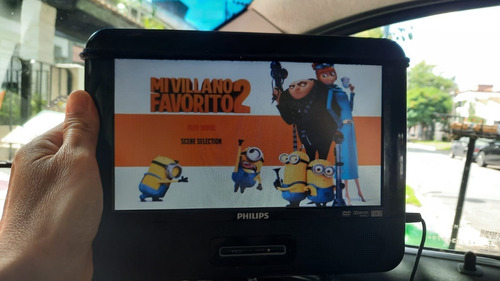 Imagen 2 de 7 de Reproductor Portátil Dvd Para Vehículos