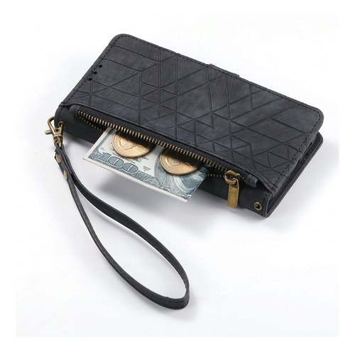 Funda De Piel Tipo Cartera Para Motorola G24 Power G23 G22
