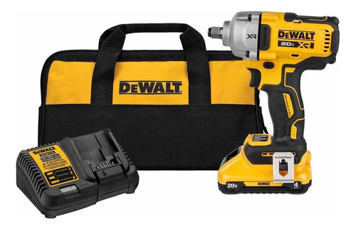 Kit Llave De Impacto Dewalt Dcf891q1 20v 1/2