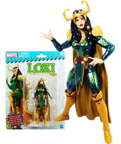 Marvel Legends Lady Loki Retro Collection Agent Of Asgard