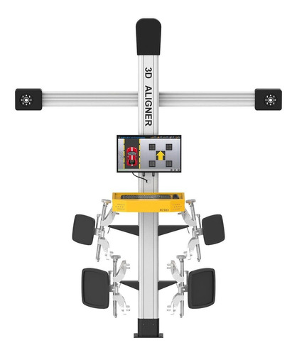 Qpking Herramienta Equilibrio Alineacion Rueda Alineador 3d