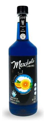 Jarabe/syrop Varios Sabores 1l Endulzante Bebidas Postres Sabores Curacao Azul Premium