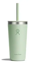 Comprar Vaso Térmico Hydro Flask Acero Inoxidable Con Tapa Y Popote