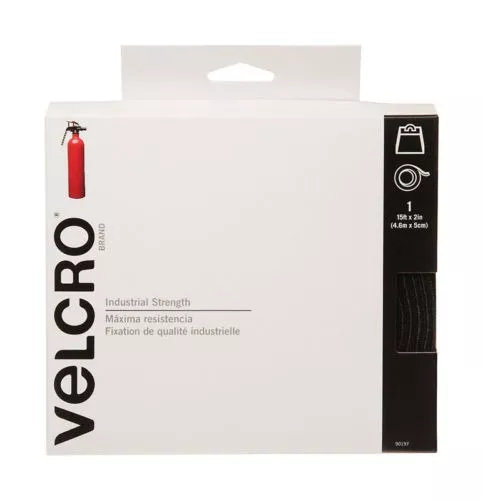 Velcro Industrial Strength 2 x 15' Black