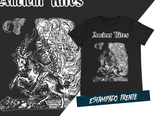 Camiseta Black Metal Ancient Rites C1