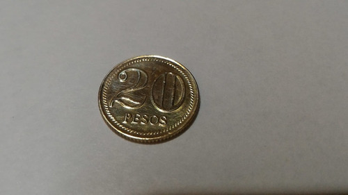 Moneda 20 Pesos Colombia 2007 