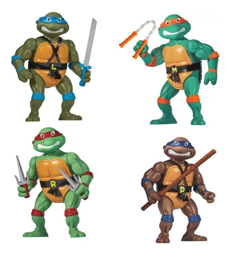 Mega Figura Articulada Tortugas Ninjas 30 Cm