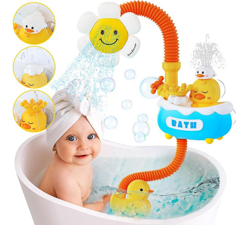 Vatos Juguetes De Baño Para Bebés Con Cabezal De Ducha - Jug