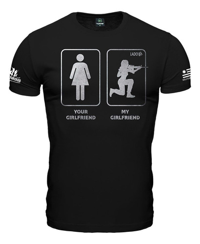 Remera Camiseta Manga Corta Hombre Parejas Airsoft Tactico