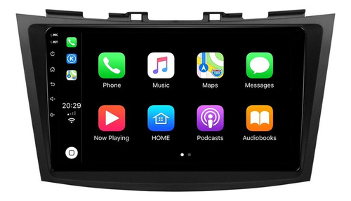 Auto Radio Estéreo Android Gps Para Suzuki Swift 2012-2017