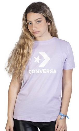 Remera-converse-nova-mujer-lila- Moda Gol Deportes !!!