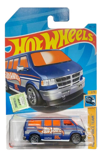 Hotwheels-dodge Van- Hw 55 Race Team -66/250