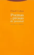 Comprar Libro Poemas Y Prosas De Juventud (rustica) - Celan Paul (pa