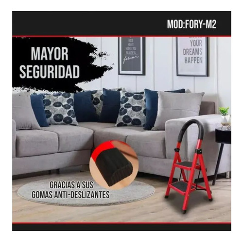 Escalera Plegable Multiuso Compacta Resistente